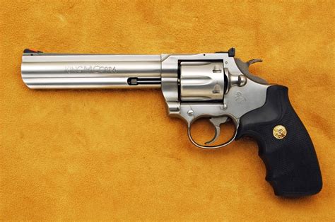 COLT MODEL KING COBRA CALIBER 357 MAGNUM STAINLESS STEEL REVOLVER 6 ...