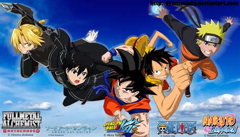 Epic Anime Crossover HD Wallpaper