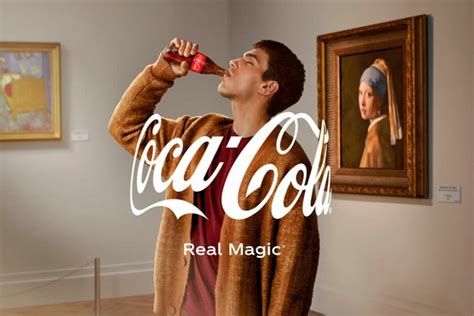 A Coca-Cola bottle travels through artistic history in AI-inspired ...