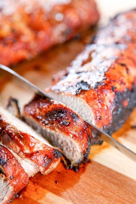 Grilled BBQ Pork Tenderloin Recipe - Baking Beauty