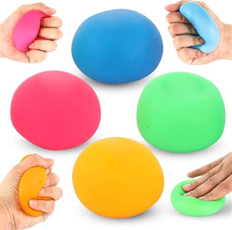 4 Pack Stress Ball for Kids and Adults Slow Rising Balls Sensory Fidget ...