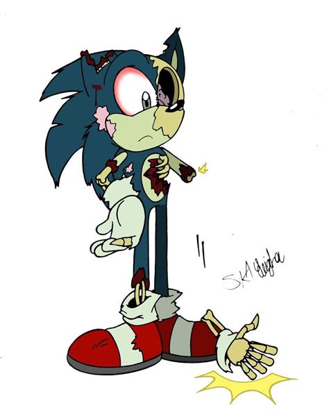 Zombie Sonic by Skaleigha on DeviantArt | Sonic, Sonic fan art, Shadow ...