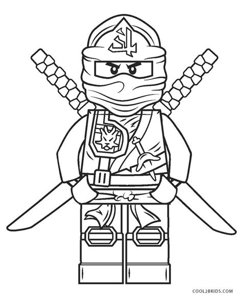 Lego Ninjago Printable Coloring Pages - Printable Templates