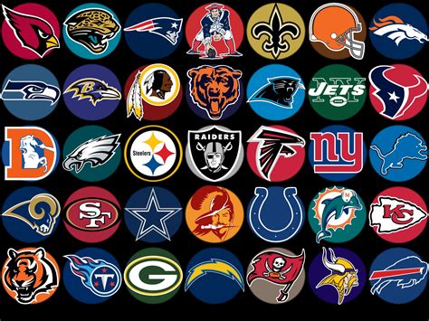 NFL Team Logos Wallpaper - WallpaperSafari