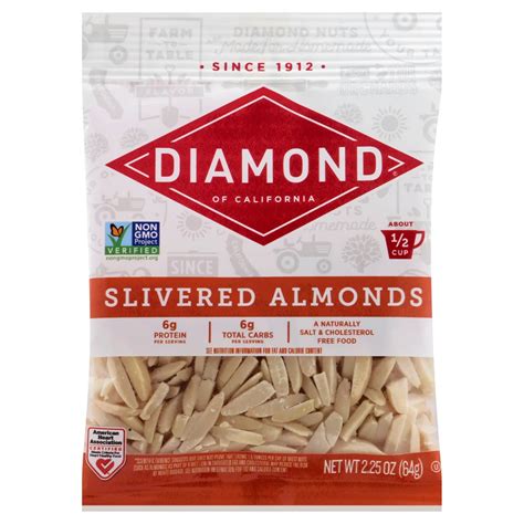 Diamond Slivered Almonds - Shop Nuts & Seeds at H-E-B