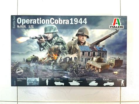 1/72 Italeri Operation Cobra 1944 Battle Set #6116 - Rare & Extremely ...