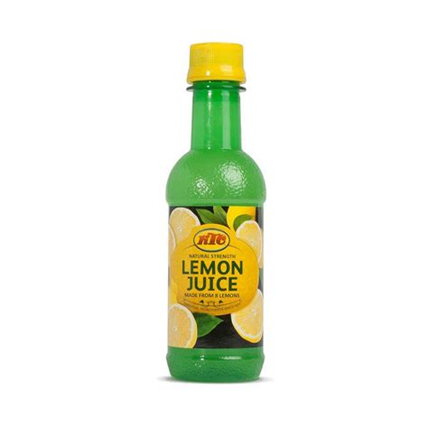 MaxMart Online . KTC Lemon Juice Plastic Bottle 250ml