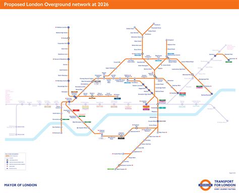 Train Map London Overground - Map Of Counties Around London