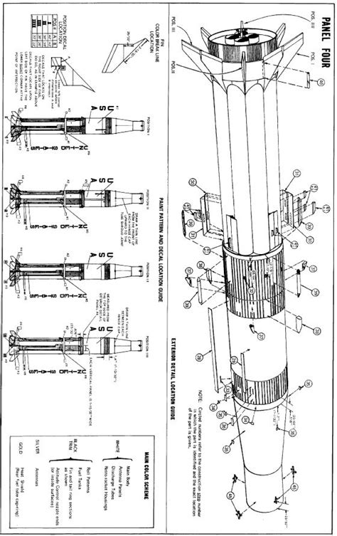 600+ Model Rocket Plans, Rocketry, Estes, Centuri, Fat Cat, Canaroc ...