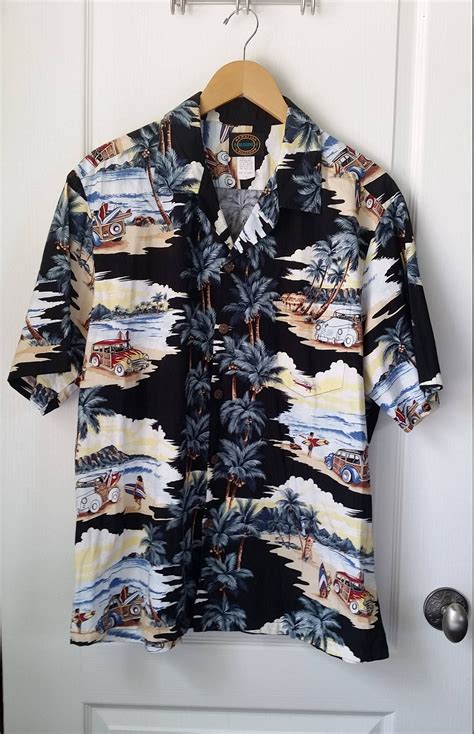 Hawaiian Shirt Men's XL Vintage Hawaiian Reserve | Etsy | Vintage ...