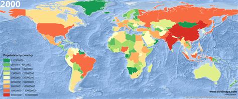 World population (2000 - 2016) Global Population Growth, World ...