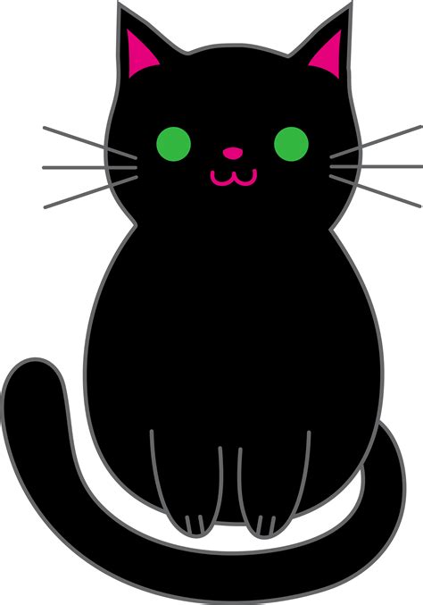 Black Cat Clip Art Free - ClipArt Best