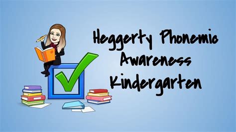 Heggerty Phonemic Awareness- Kindergarten