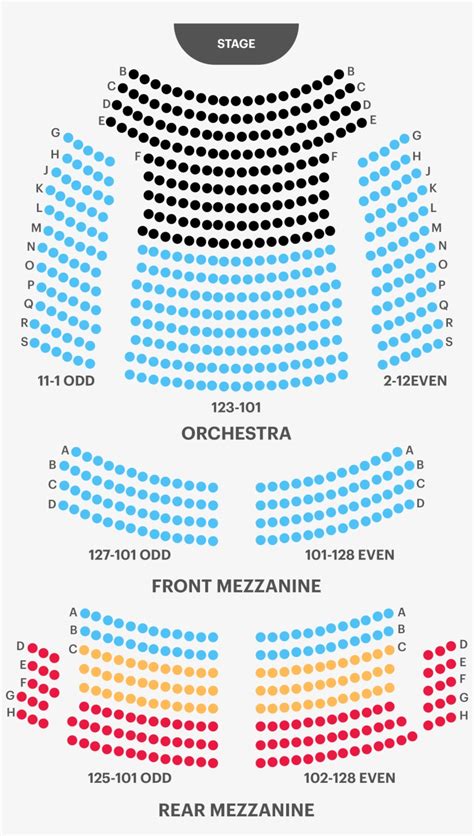 Broadway Palm Seating Chart - Ponasa