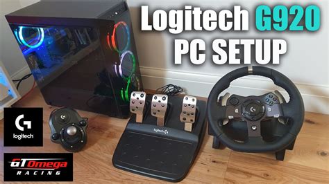 How To Setup Logitech G920 Racing Steering Wheel On A PC - YouTube