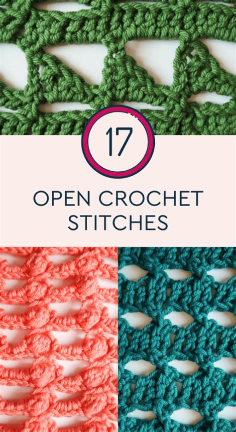 Easy Lace Crochet Stitches | Knitting with Chopsticks