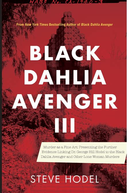 Black Dahlia Avenger III Print Edition Now Available Online at Amazon ...