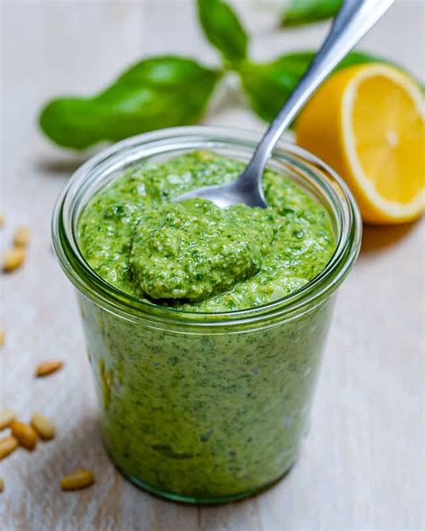 Amazing Homemade Pesto Sauce Recipe | Healthy Fitness Meals