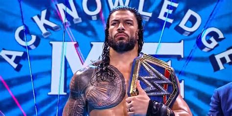 Roman Reigns Has Hit Another Incredible Milestone As The WWE Universal ...