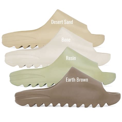 adidas Yeezy Slide "Glow Green / Soot / Core / Earth Brown / Resin ...