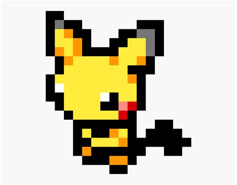 pichu pixel art grid deviantart Pichu @ pixeljoint.com - Pixel Art Grid