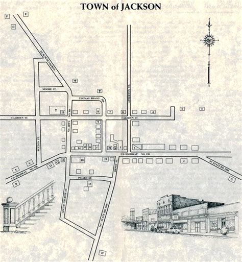 Town Map of Jackson, North Carolina Official Website