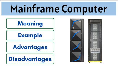 What Is Mainframe Computer And Its Types - Infoupdate.org