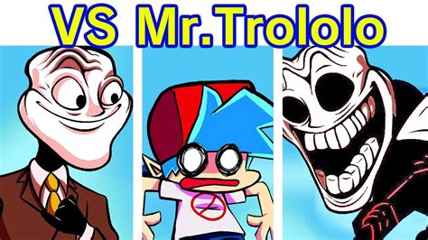 Friday Night Funkin' VS Mr.Trololo FULL WEEK + Cutscenes (FNF Mod ...