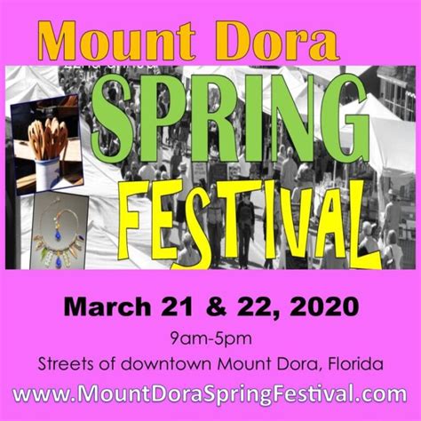 23rd Annual Mount Dora Spring Festival of Arts | NewToOrlando™