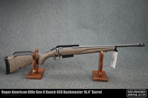 Ruger American Rifle Gen II Ranch 450 Bushmaster 16.4” Barrel