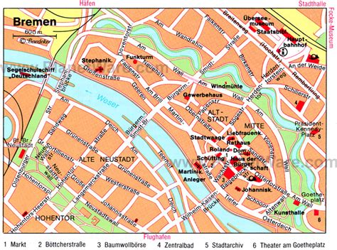 Bremen Map - Germany