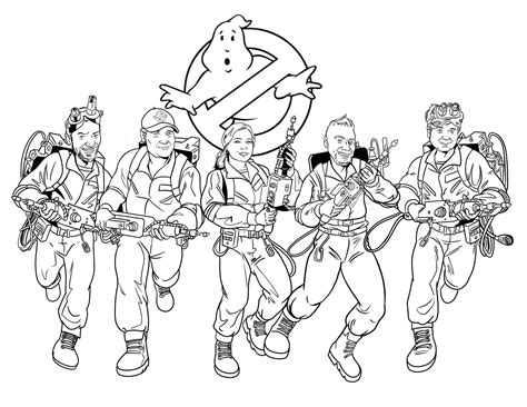 Real Ghostbusters Coloring Pages The Real Ghostbusters Coloring Pages ...