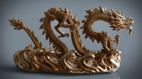 Fidel Hau - Chinese Dragon Sculpture