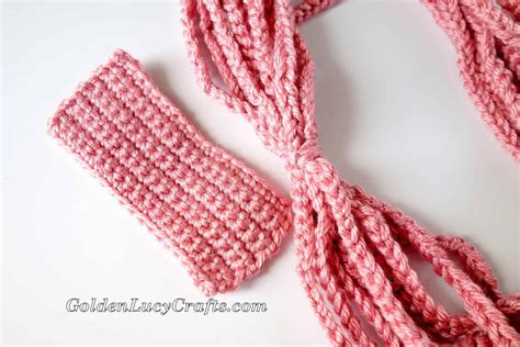 Crochet Chain Scarf, Necklace, Free Crochet Pattern - GoldenLucyCrafts