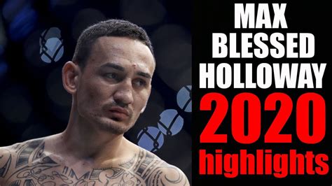 ( Max Holloway Highlights 2020 ) Макс Холлоуэй-Благословенный- Лучшие ...