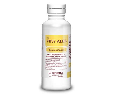 Mist Alba (Banana flavour) – 100 ml – Brunel Laboratoria