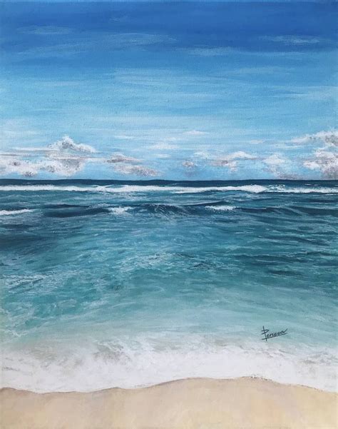 Ocean Drawing by Tsvetelina Peneva | Saatchi Art