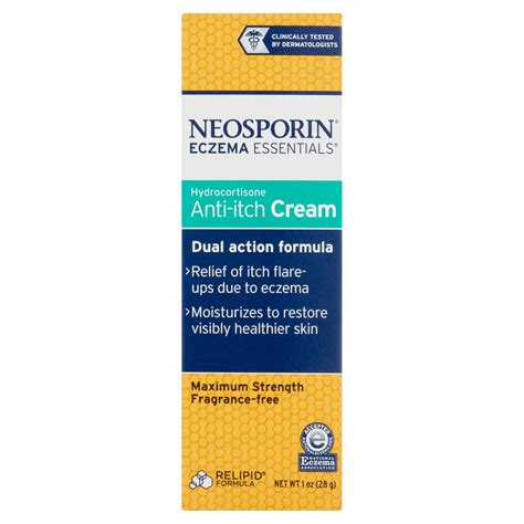 Neosporin Eczema Essentials Maximum Strength Hydrocortisone Anti-itch ...