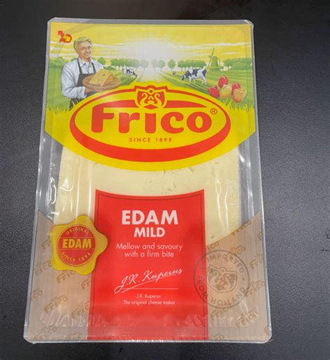 Frico Edam Cheese Slices | Sutcliffe Meats | Sliced Cheese