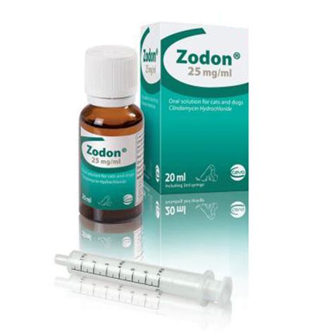 Zodon 25mg/ml Oral Solution 20ml