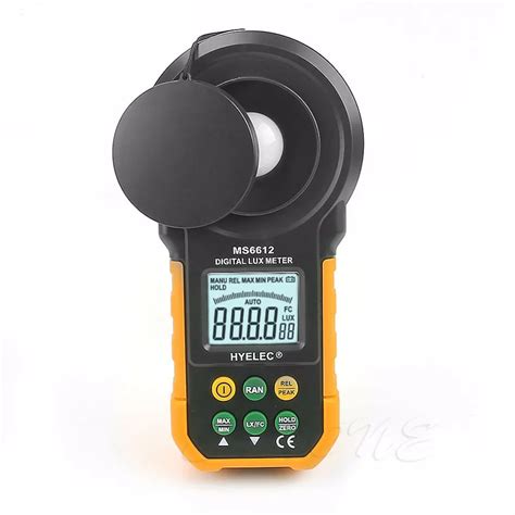 Digital Lux Meter 200,000 Lux Light Meter Test Spectra Auto Range High ...