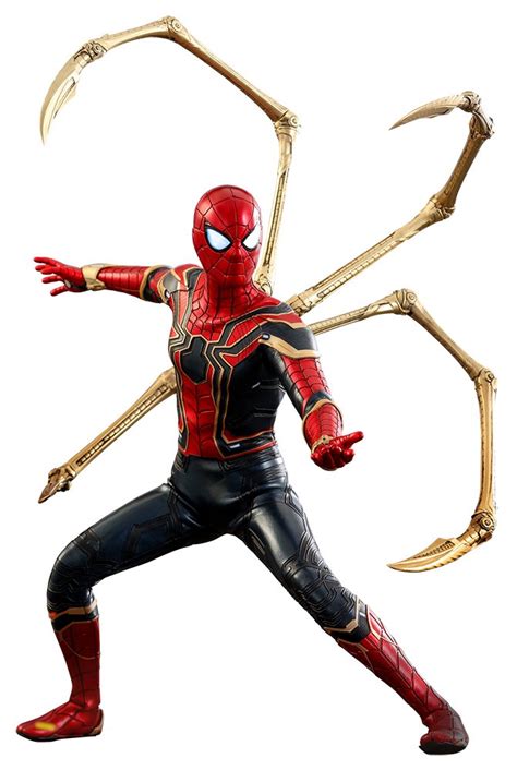 Buy Hot Toys Marvel Avengers Infinity War Spider-Man Iron Spider Suit 1 ...