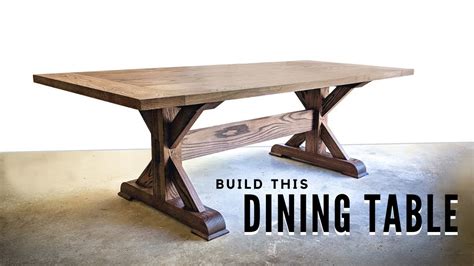 Unbelievable Farmhouse Trestle Table Plans Ideas | Turtaras