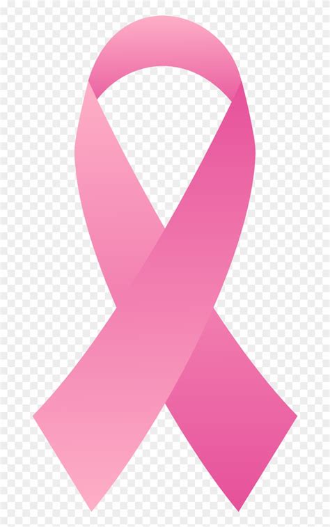 Breast Cancer Pink Ribbon Clip Art & Breast Cancer - Transparent ...