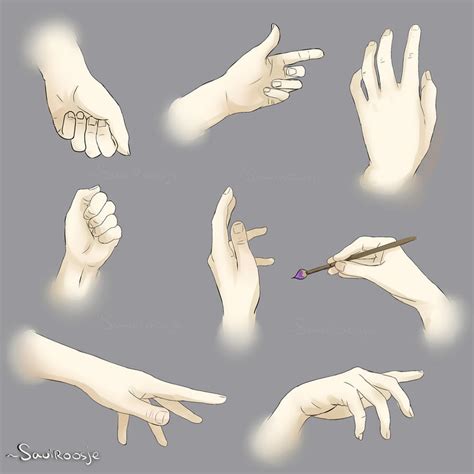 Step By Step - Hands + poses tutorial by Saviroosje on DeviantArt