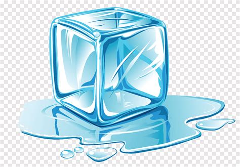 Ice cube illustration, Ice cube Melting, Cartoon blue ice cubes ...