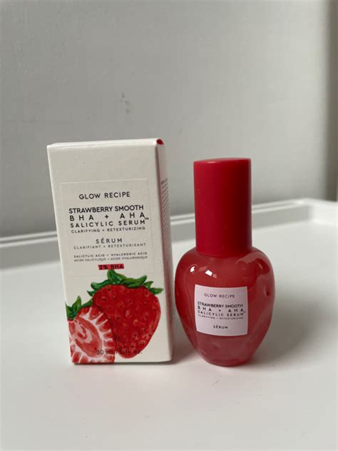 Glow Recipe Strawberry smooth BHA+AHA salicylic serum - INCI Beauty