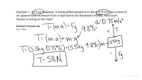 Calculating Vertical Tension Forces on an Accelerating Object | Physics ...