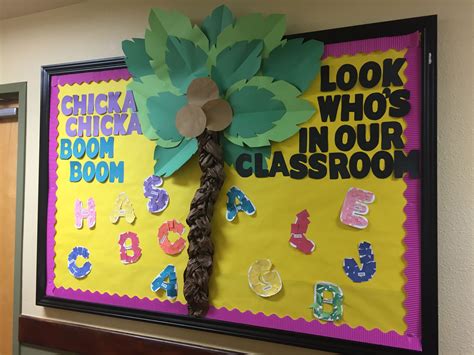 Chicka Chicka Boom Boom bulletin board Pta School, School Ideas, Chicka ...