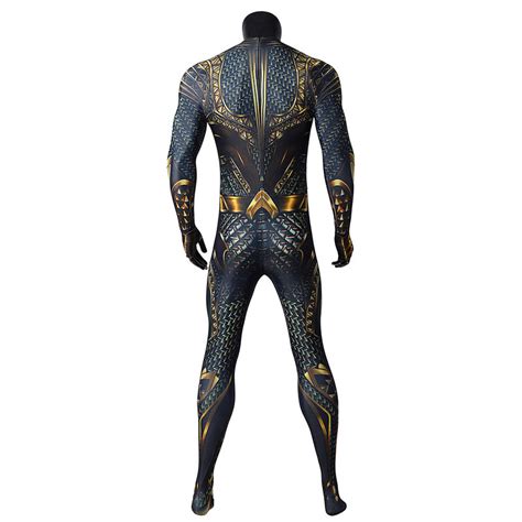 Aquaman Cosplay Costume Jumpsuit Outfits Halloween Carnival Suit